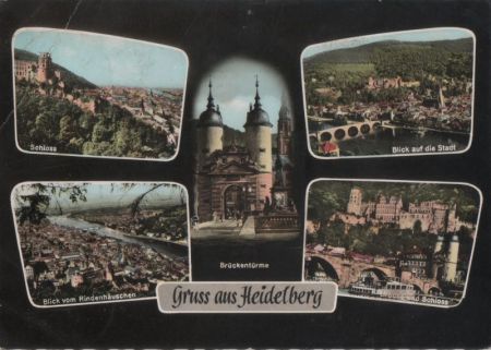 Heidelberg (Neckar) - 5 Bilder Heidelberg (Neckar) - 5 Bilder