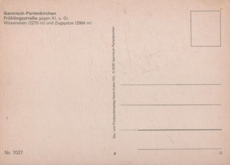 Garmisch-Partenkirchen - Frühlingsstraße Garmisch-Partenkirchen - Frühlingsstraße