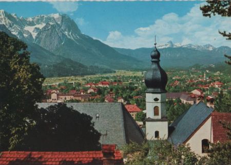 Garmisch-Partenkirchen - mit Waxensteingarm Garmisch-Partenkirchen - mit Waxensteingarm