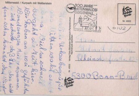Mittenwald - Kurpark