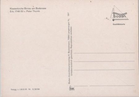 Uhldingen-Mühlhofen, Birnau - Klosterkirch Uhldingen-Mühlhofen, Birnau - Klosterkirch