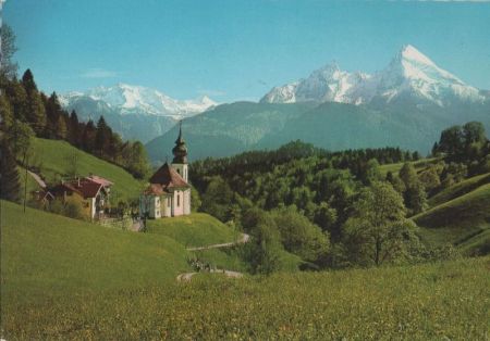 Maria Gern (OT von Berchtesgaden) - mit Funtenseetauern Maria Gern (OT von Berchtesgaden) - mit Funtenseetauern