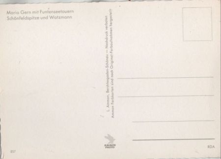 Maria Gern (OT von Berchtesgaden) - mit Funtenseetauern Maria Gern (OT von Berchtesgaden) - mit Funtenseetauern
