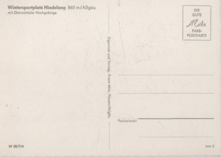 Bad Hindelang - mit Ostrachtaler Hochgebirge Bad Hindelang - mit Ostrachtaler Hochgebirge