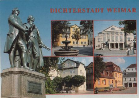 Weimar - Dichterstadt Weimar - Dichterstadt