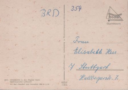 Bad Hindelang - mit Bad Oberdorf Bad Hindelang - mit Bad Oberdorf