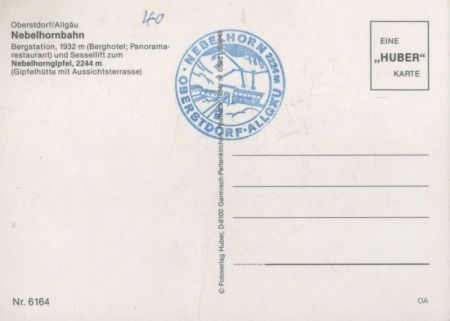 Oberstdorf - Nebelhornbahn