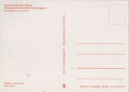 Kurort Oybin - Erholungsheim Jenny Marx Kurort Oybin - Erholungsheim Jenny Marx