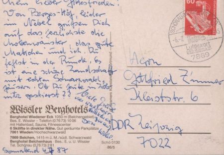 Wieden (Schwarzwald) - Hotel Belchenhaus