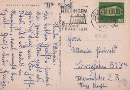 Bad Kissingen - von oben Bad Kissingen - von oben