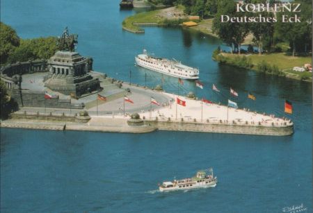 Koblenz am Rhein - Deutsches Eck Koblenz am Rhein - Deutsches Eck