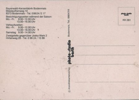 Bodenmais - Bayerwald-Kerzenfabrik Bodenmais - Bayerwald-Kerzenfabrik
