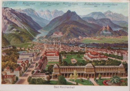 Bad Reichenhall - Gesamtansicht Bad Reichenhall - Gesamtansicht