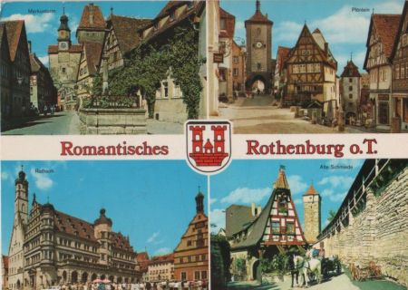 Rothenburg ob der Tauber - 4 Bilder Rothenburg ob der Tauber - 4 Bilder