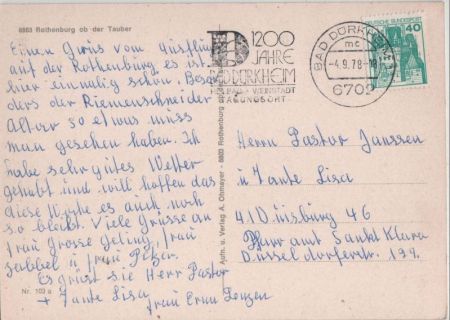 Rothenburg ob der Tauber - 5 Bilder