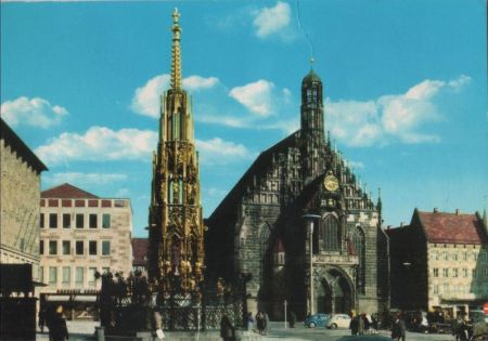 Nürnberg - Schöner Brunnen Nürnberg - Schöner Brunnen