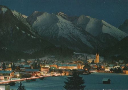 Oberstdorf - Mondnacht Oberstdorf - Mondnacht