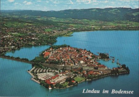 Lindau (Bodensee) - von oben Lindau (Bodensee) - von oben