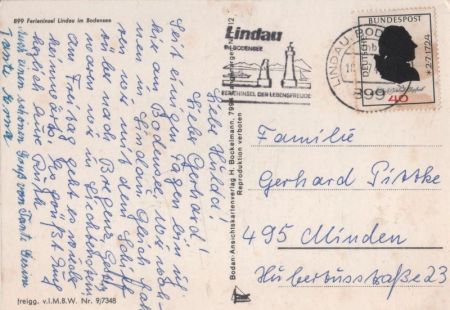 Lindau (Bodensee) - Luftbild Lindau (Bodensee) - Luftbild