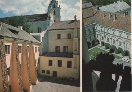 Vilnius - Litauen - Courtyards of teh University Vilnius - Litauen - Courtyards of teh University