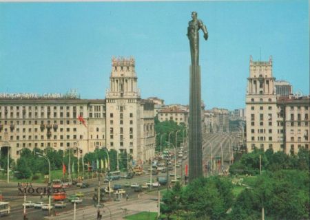 Moskau - Russland - Straßenzug Moskau - Russland - Straßenzug