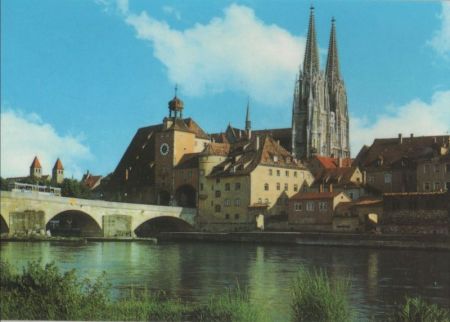 Regensburg - Dom und Brücke Regensburg - Dom und Brücke