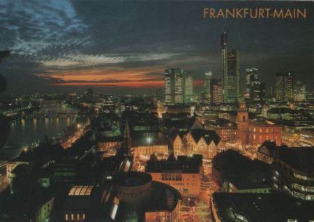 Frankfurt am Main - Skyline abends Frankfurt am Main - Skyline abends