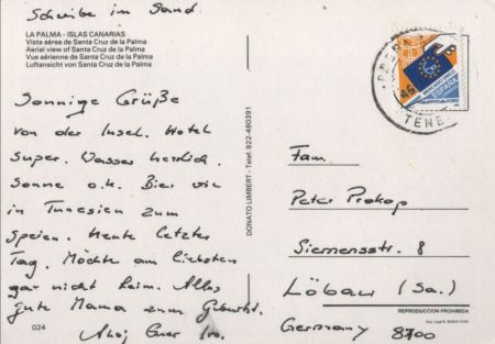 Santa Cruz de la Palma - Spanien - Luftbild