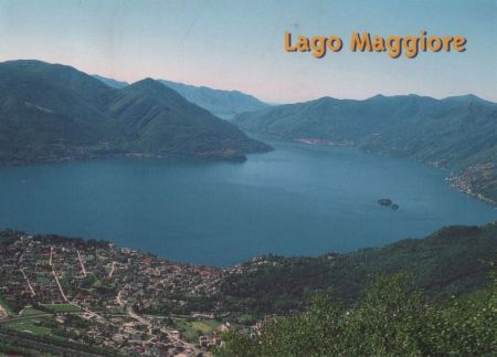 Lago Maggiore - Schweiz - von oben Lago Maggiore - Schweiz - von oben