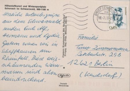 Schonach - aus der Luft