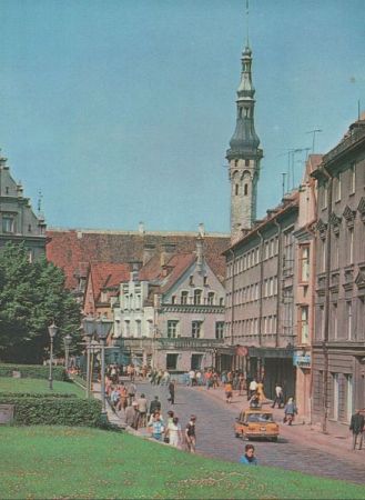 Tallinn - Estland - Harju Street Tallinn - Estland - Harju Street