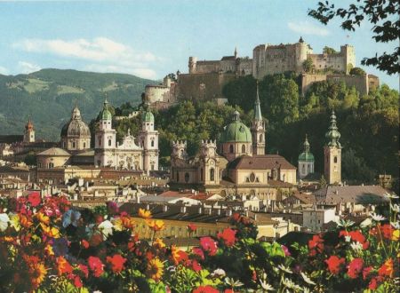 Salzburg - Österreich - Blick auf Altstadt Salzburg - Österreich - Blick auf Altstadt