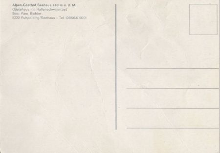 Ruhpolding - Alpen-Gasthof Seehaus