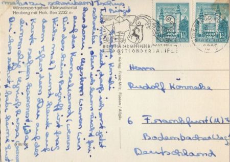 Kleinwalsertal - Österreich - Heuberg