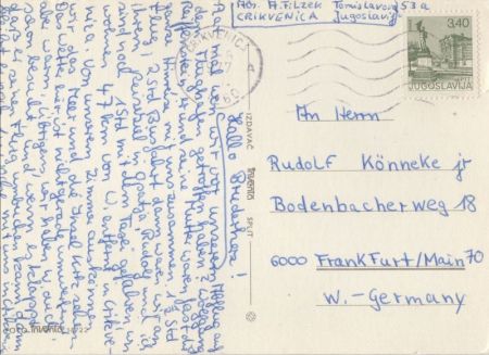 Crikvenica - Kroatien - aus der Luft