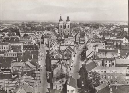 Wittenberge - Blick von Schlosskirche Wittenberge - Blick von Schlosskirche