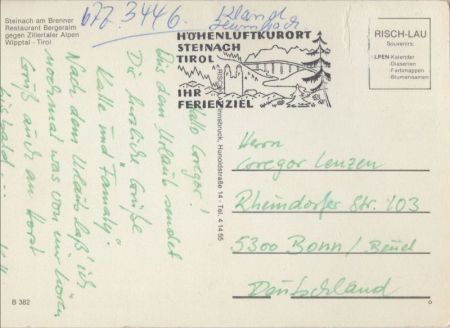 Steinach - Österreich - Bergeralm Steinach - Österreich - Bergeralm