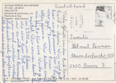 Puerto de la Cruz - Spanien - Parque San Antonio