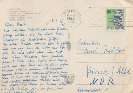 Krkonoše - Tschechien - Vrbatova-Baude Krkonoše - Tschechien - Vrbatova-Baude