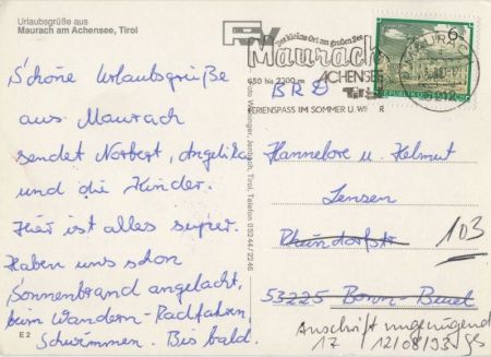 Maurach - Österreich - von oben