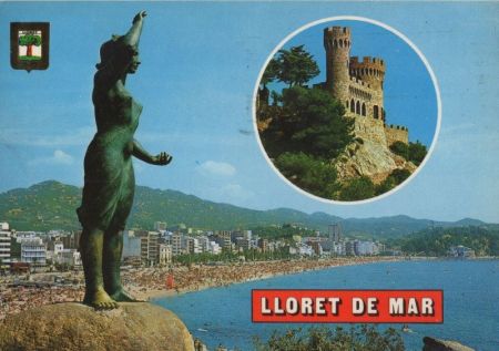 Lloret de Mar - Spanien - Vista de la platja Lloret de Mar - Spanien - Vista de la platja