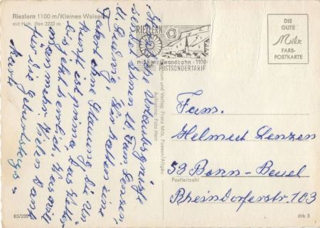 Riezlern - Österreich - mit Hoh. Ilfen