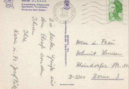 Elsass - Frankreich - Fachwerk Elsass - Frankreich - Fachwerk