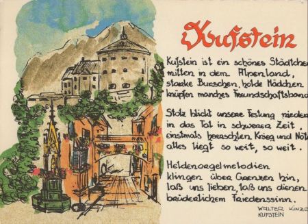 Kufstein - Österreich - Zeichnung Kufstein - Österreich - Zeichnung