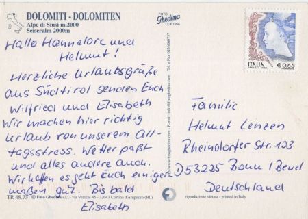 Dolomiten - Italien - Seiseralm Dolomiten - Italien - Seiseralm