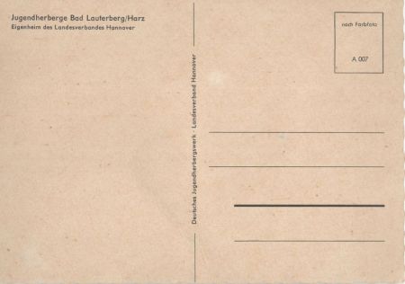 Bad Lauterberg - Jugendherberge Bad Lauterberg - Jugendherberge