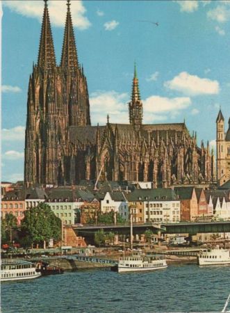 Köln - Dom und Rheinufer Köln - Dom und Rheinufer