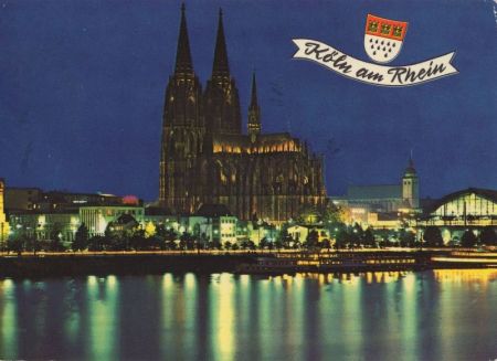 Köln - Dom mit Festbeleuchtung Köln - Dom mit Festbeleuchtung