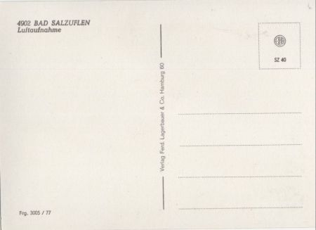 Bad Salzuflen - Luftaufnahme Bad Salzuflen - Luftaufnahme