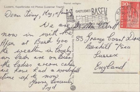 Luzern - Schweiz - Kapellbrücke